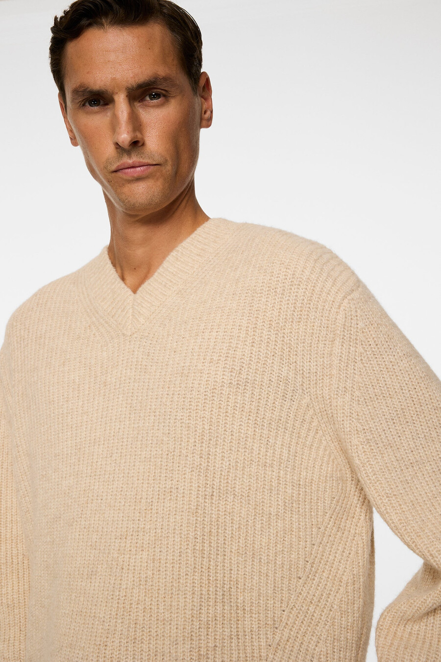 vitor v-neck heavy knit