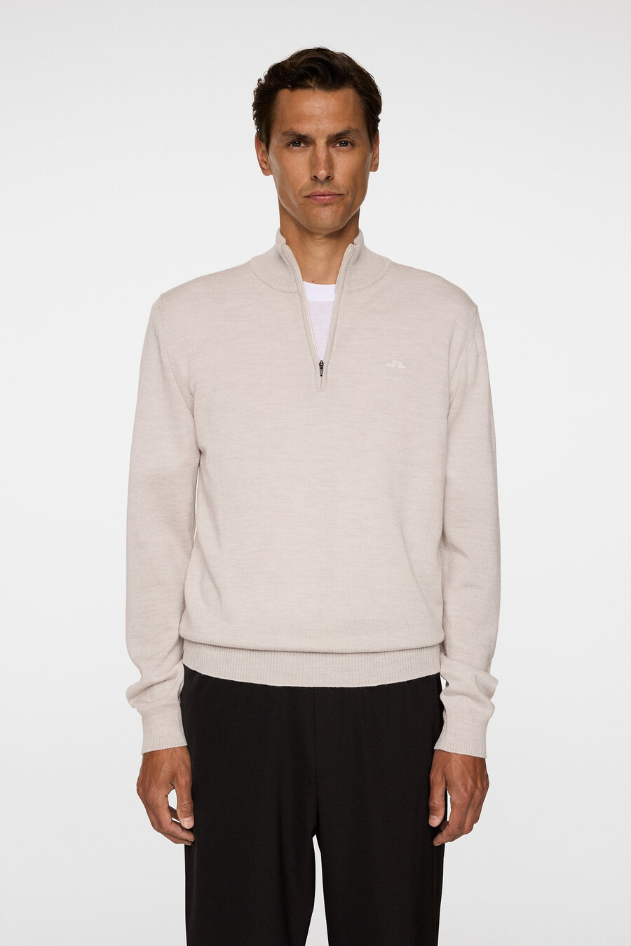 kiyan merino quarter zip