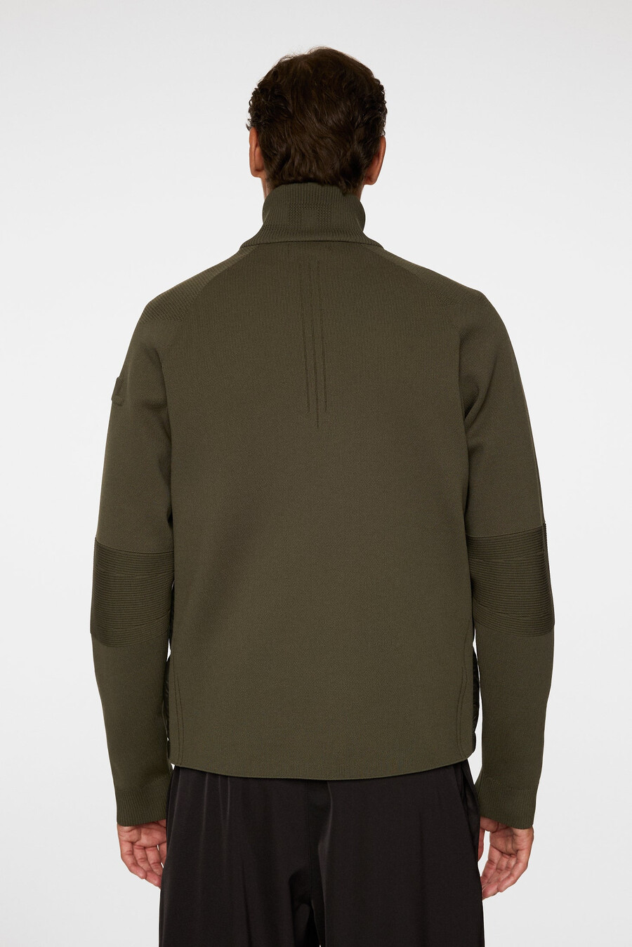 dome knit hybrid jacket