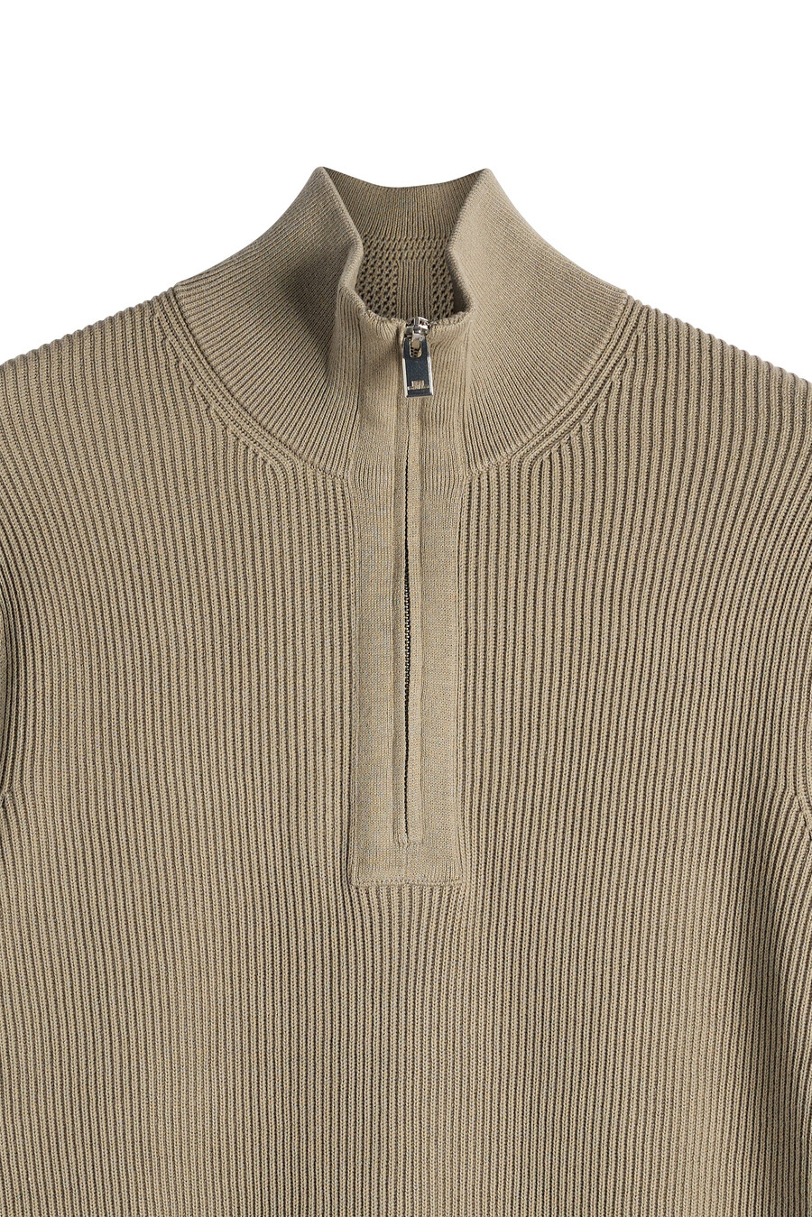 alex half zip knitted sweater