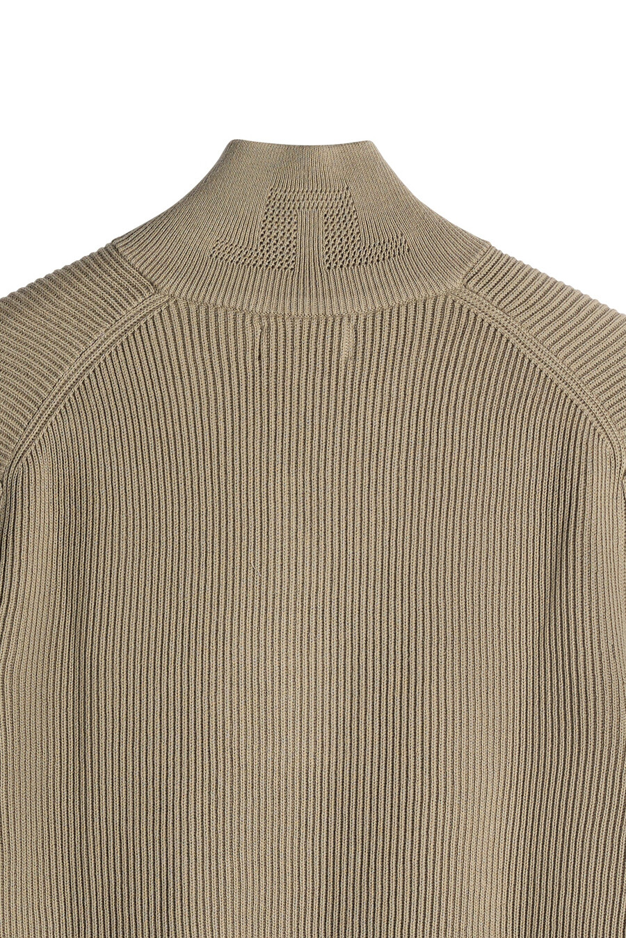 alex half zip knitted sweater