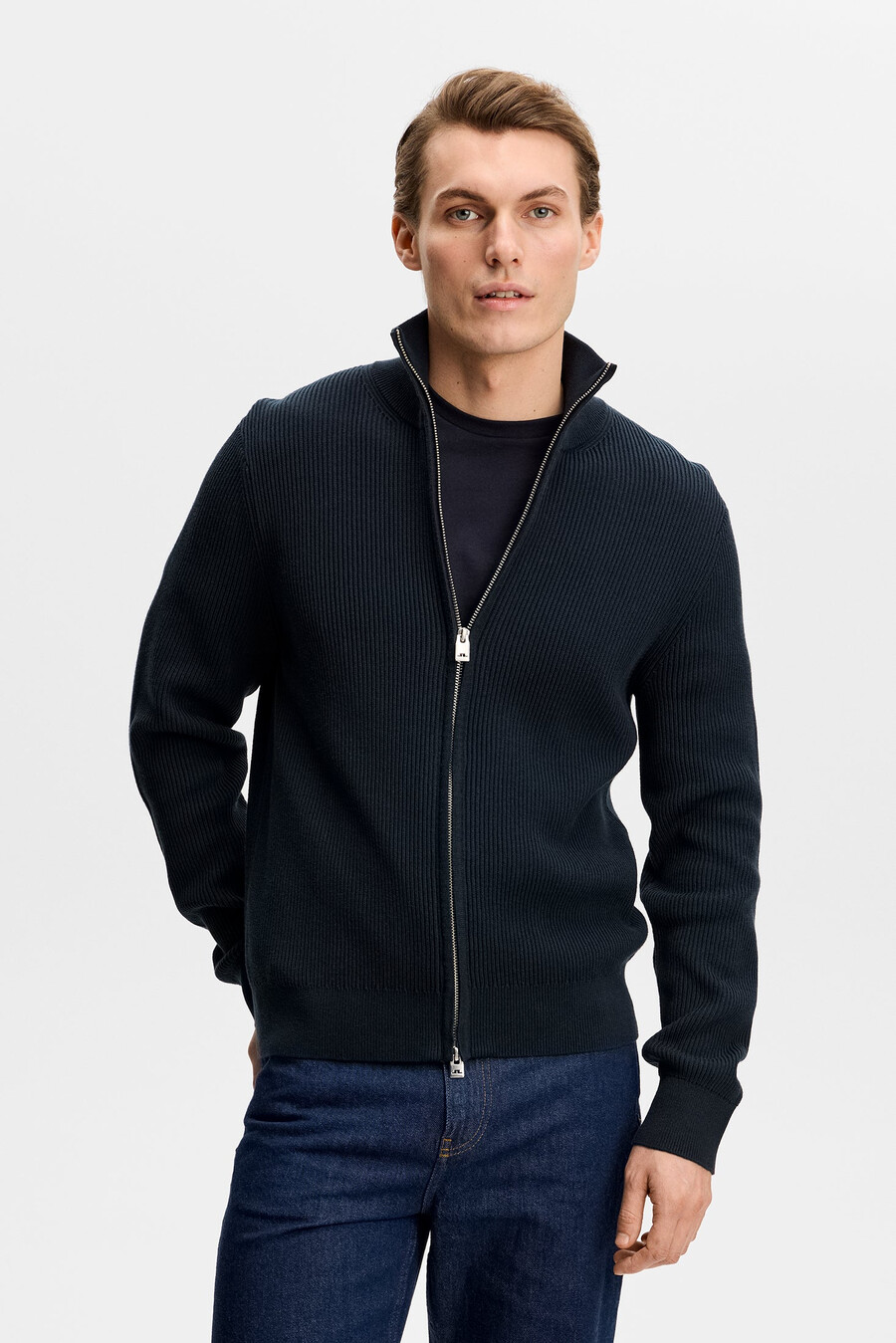alexis full zip cardigan