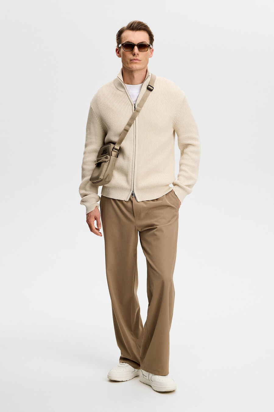 alexis full zip cardigan
