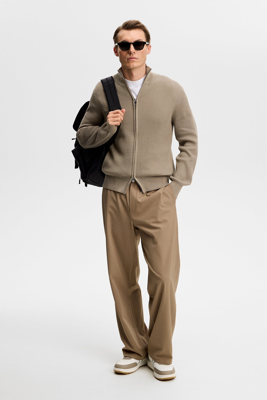 alexis full zip cardigan