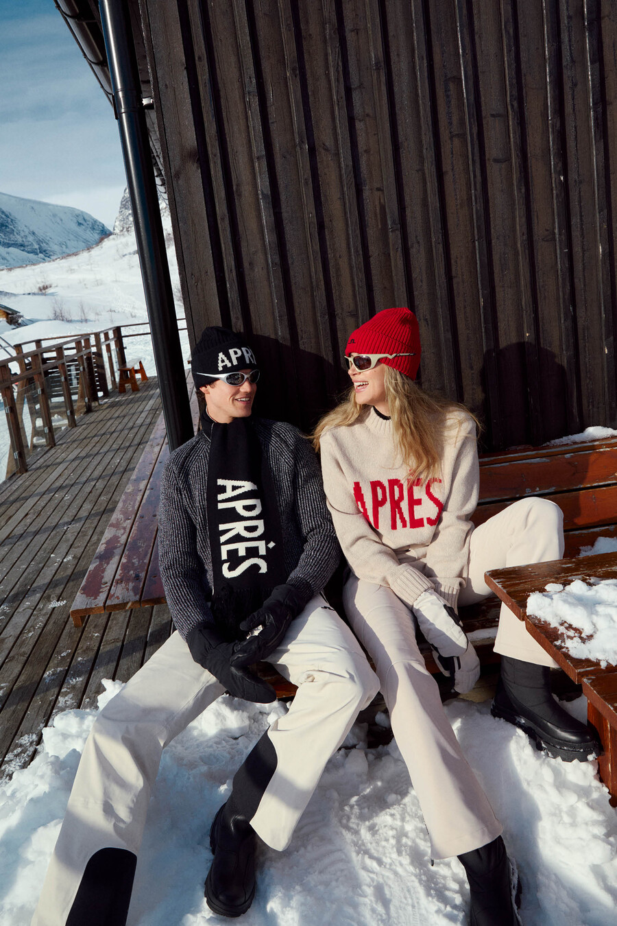 fabian graphic knit sweater