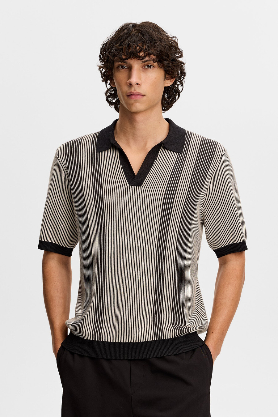 sal knitted polo