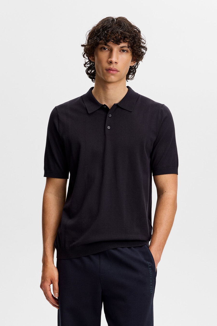 reymond seasonal knit polo
