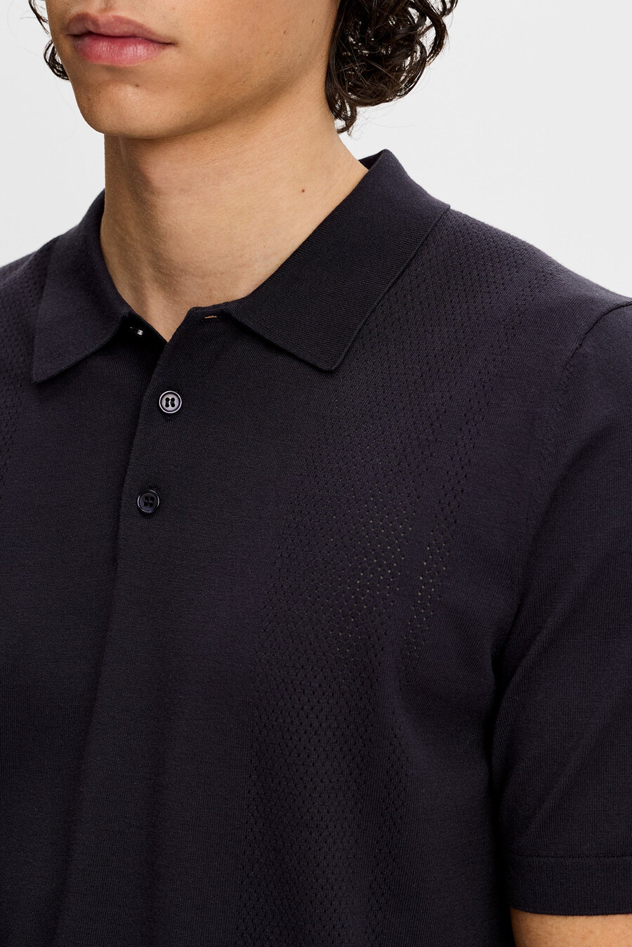reymond seasonal knit polo