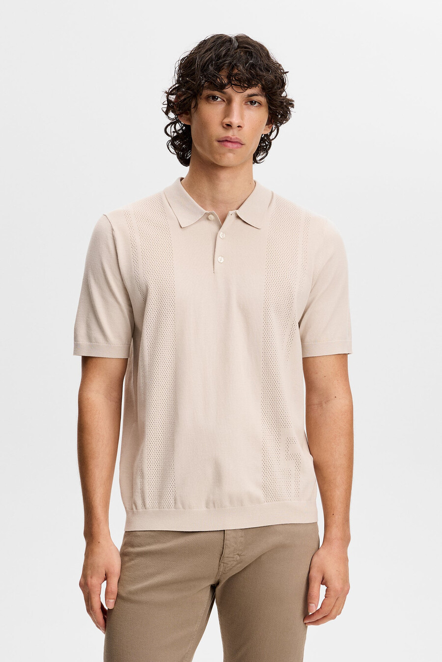 reymond seasonal knit polo