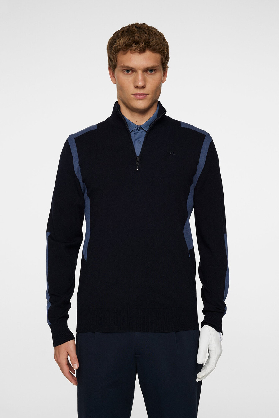 kendrick knitted zip sweater