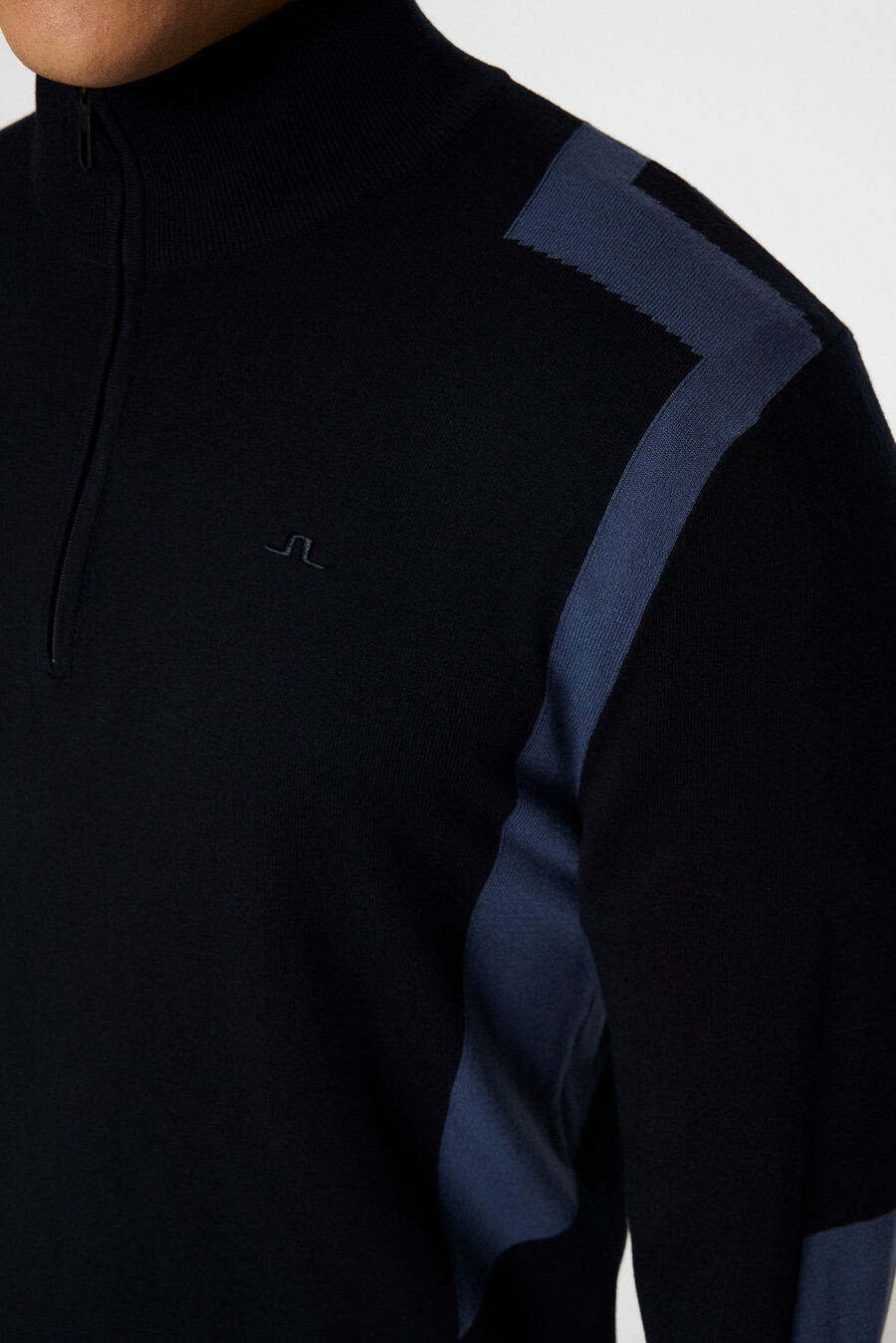 kendrick knitted zip sweater