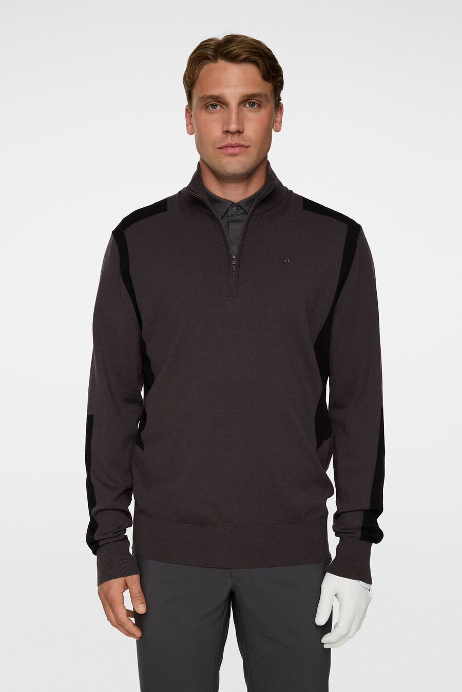 kendrick knitted zip sweater
