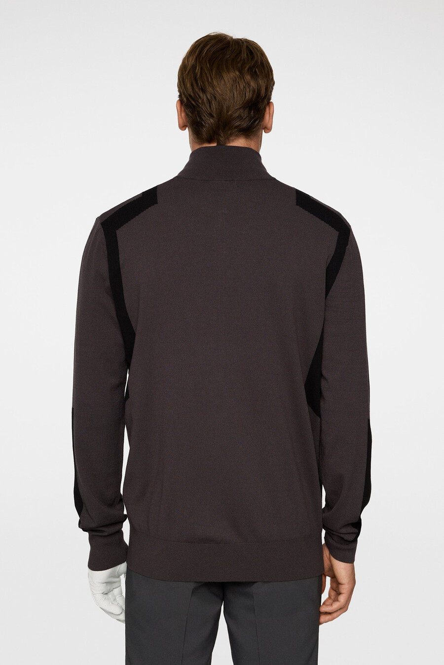 kendrick knitted zip sweater