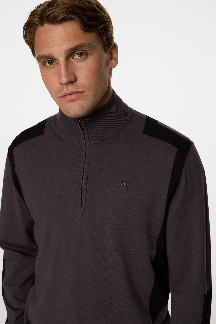kendrick knitted zip sweater