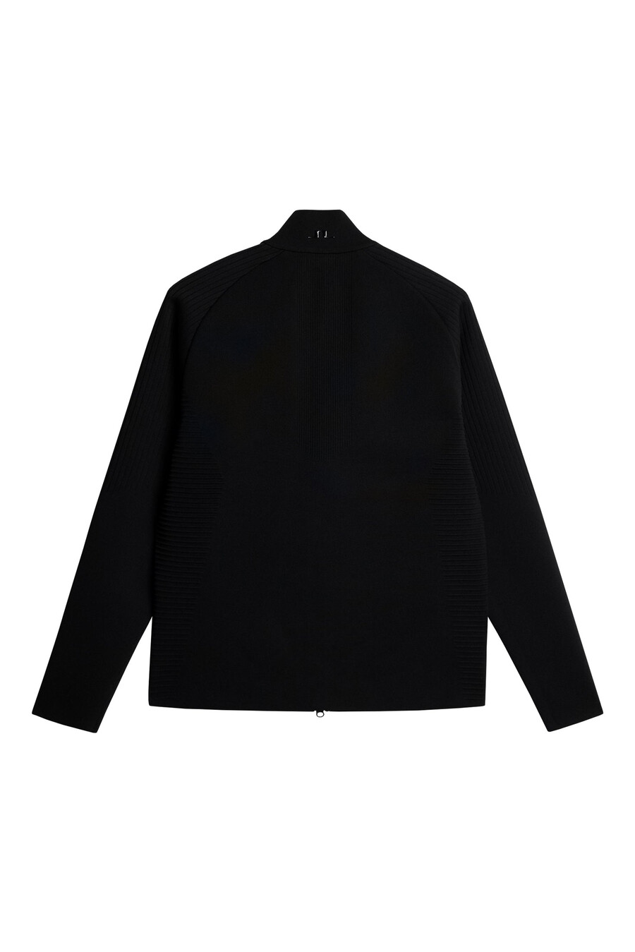 aziel tech knit zip sweater
