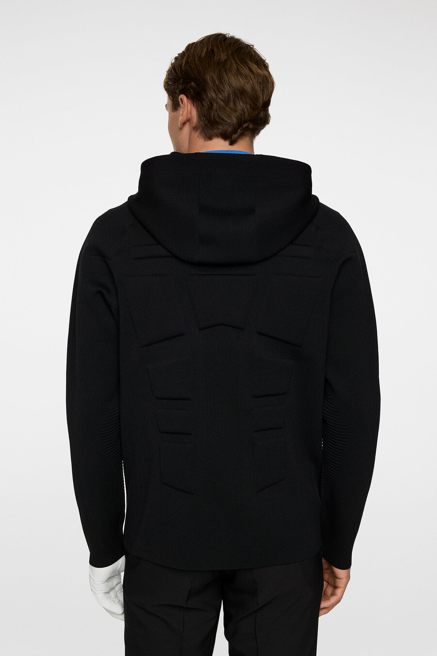 solarcore knit zip sweater
