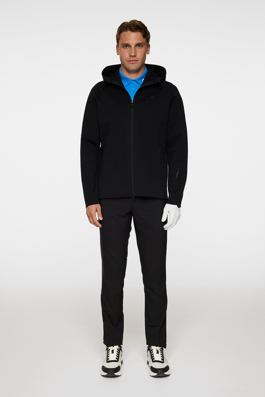 solarcore knit zip sweater