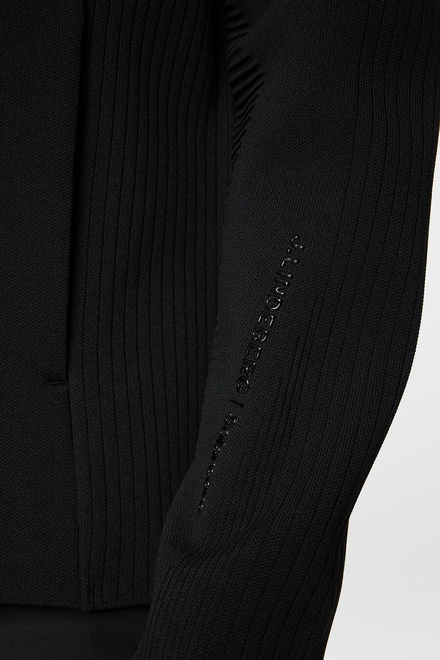 solarcore knit zip sweater