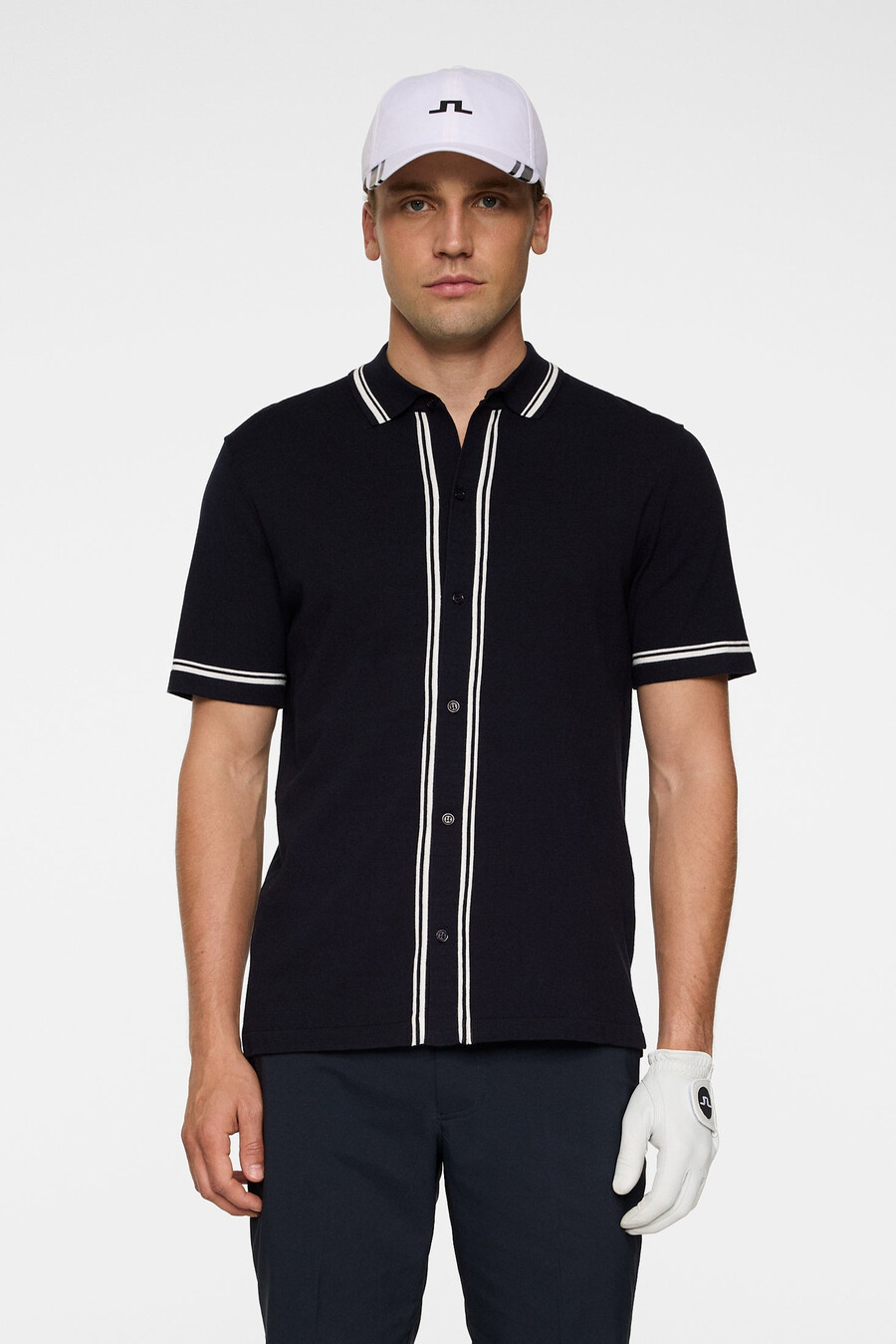 nicolai knitted polo shirt