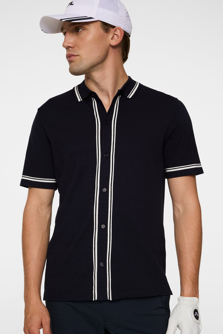 nicolai knitted polo shirt