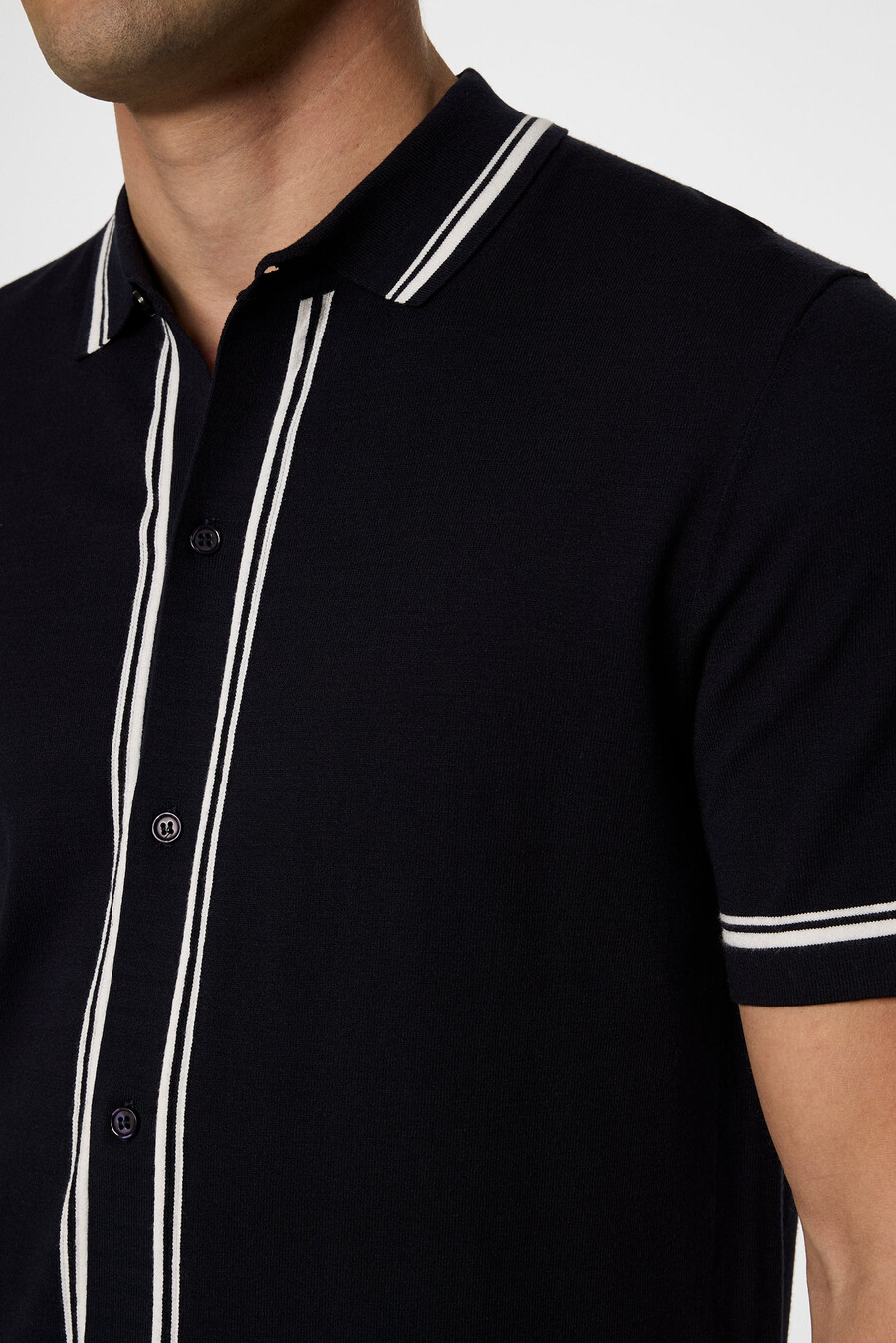 nicolai knitted polo shirt