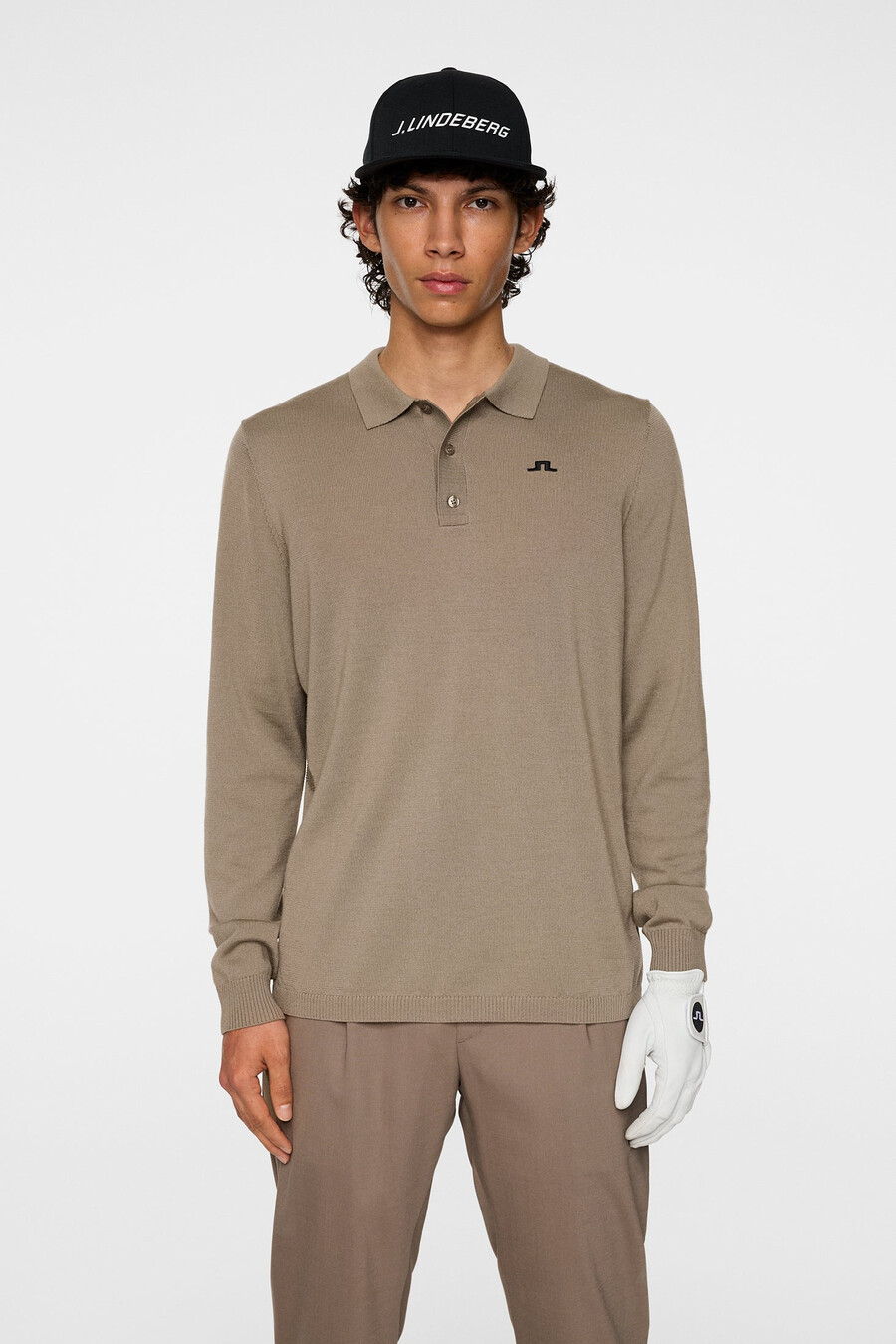 patrick knitted polo shirt