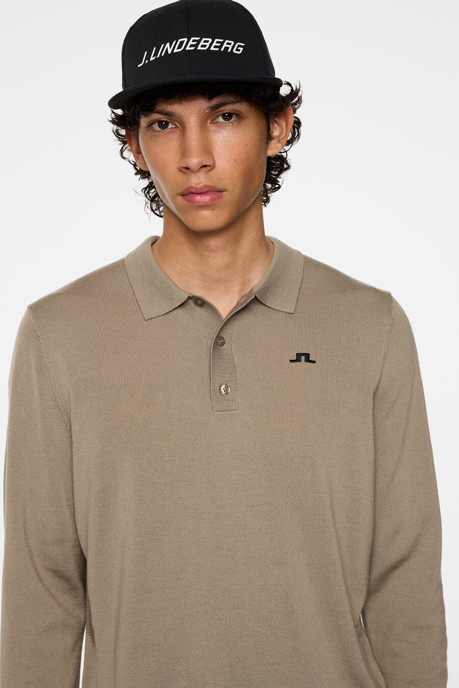patrick knitted polo shirt