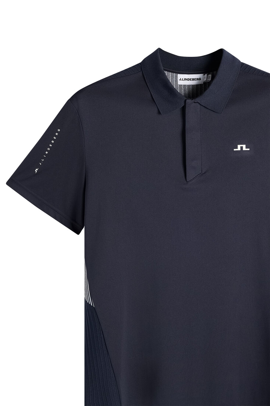 neri hybrid knit polo shirt