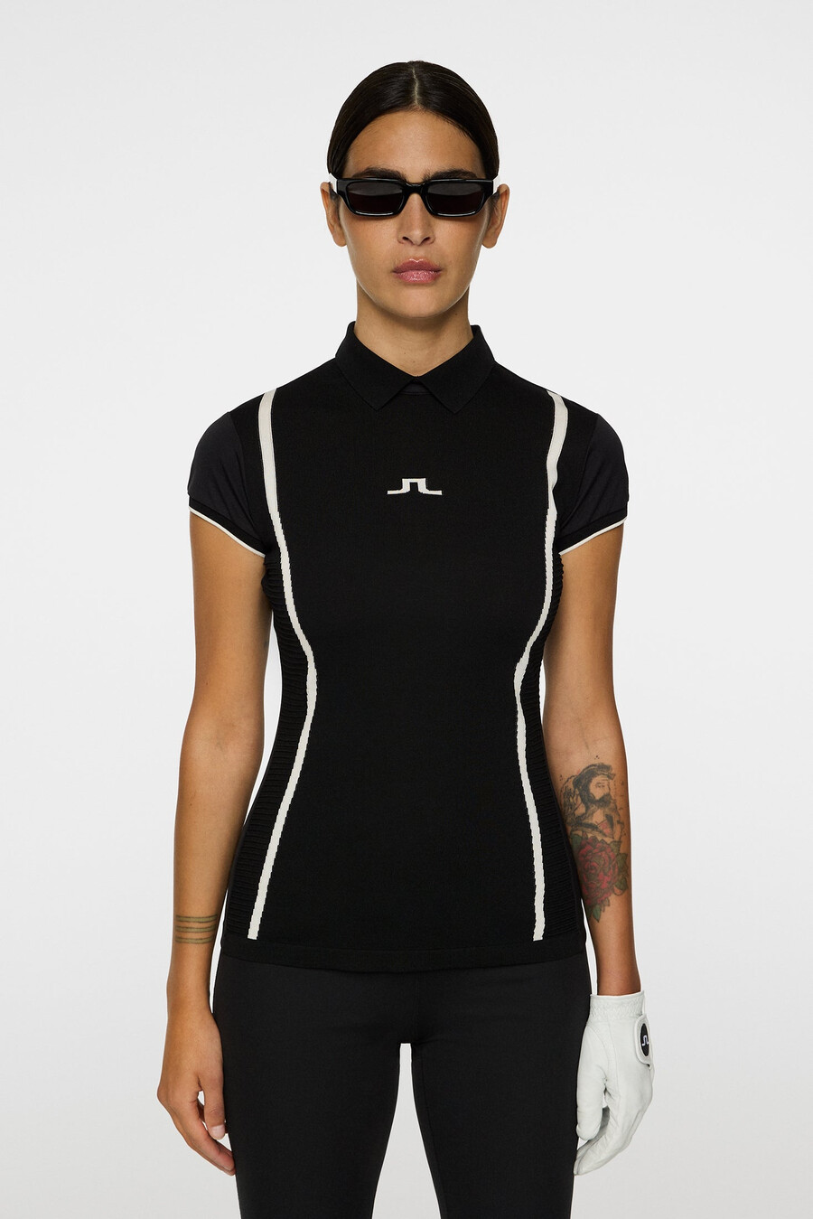 theodora hybrid knit shirt