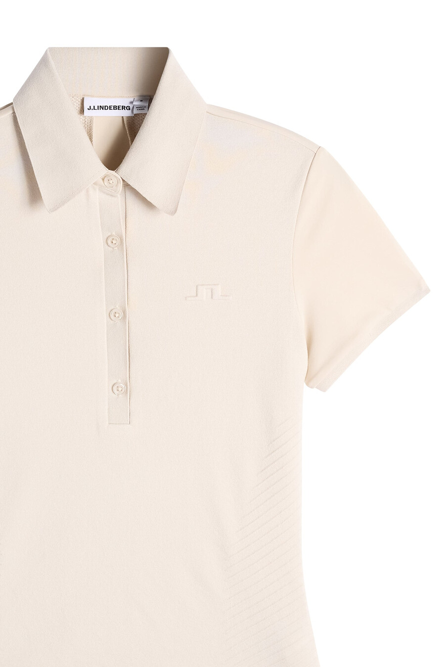 kailey hybrid knit polo shirt