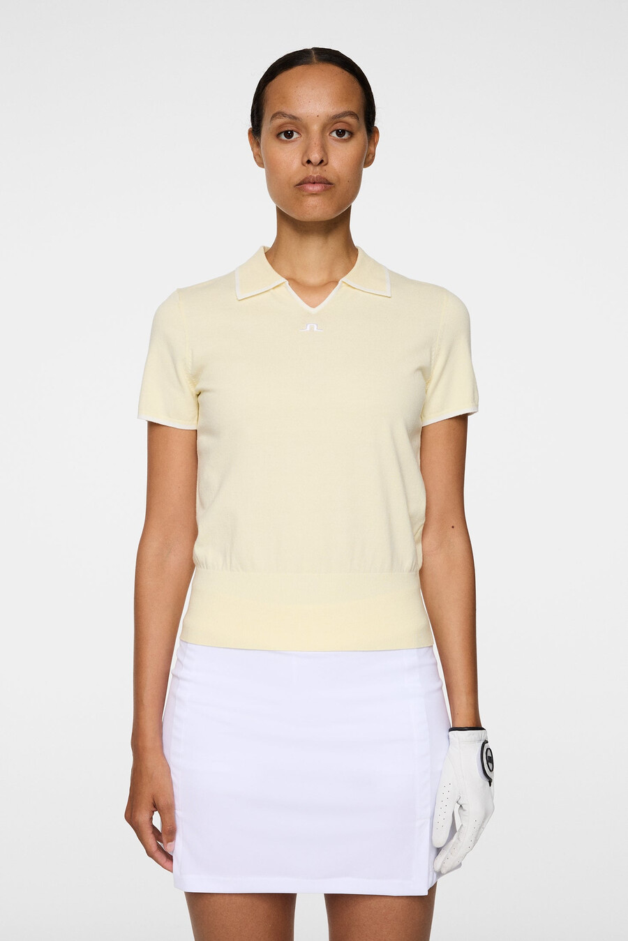 malva knitted polo shirt