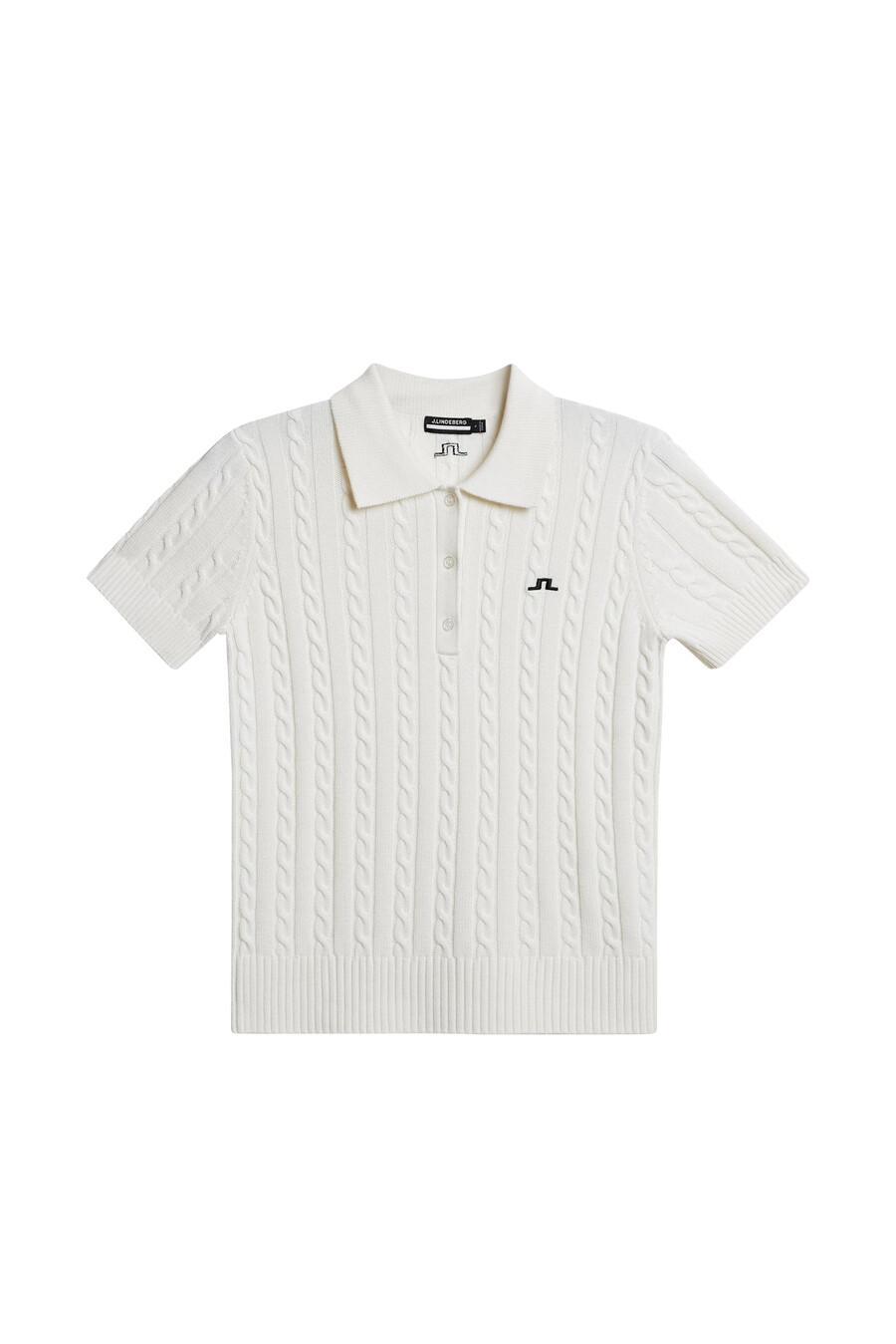 kinsley cable knit wool shirt