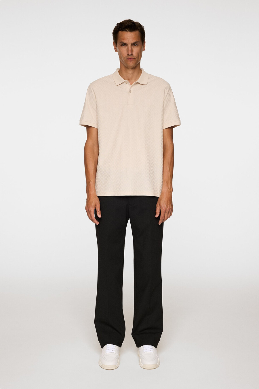 devon jacquard polo