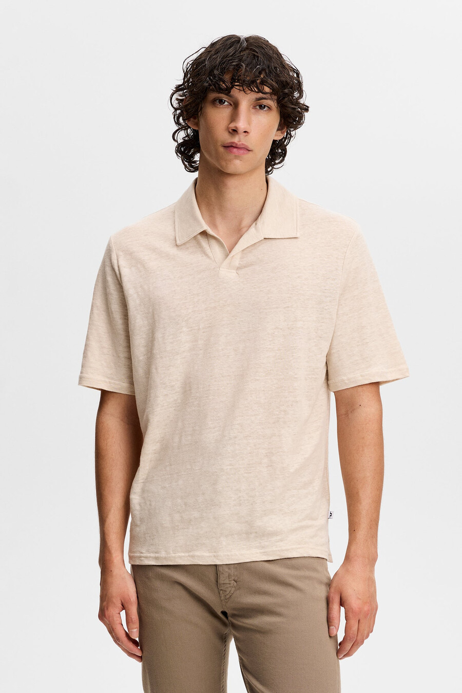 roy linen polo