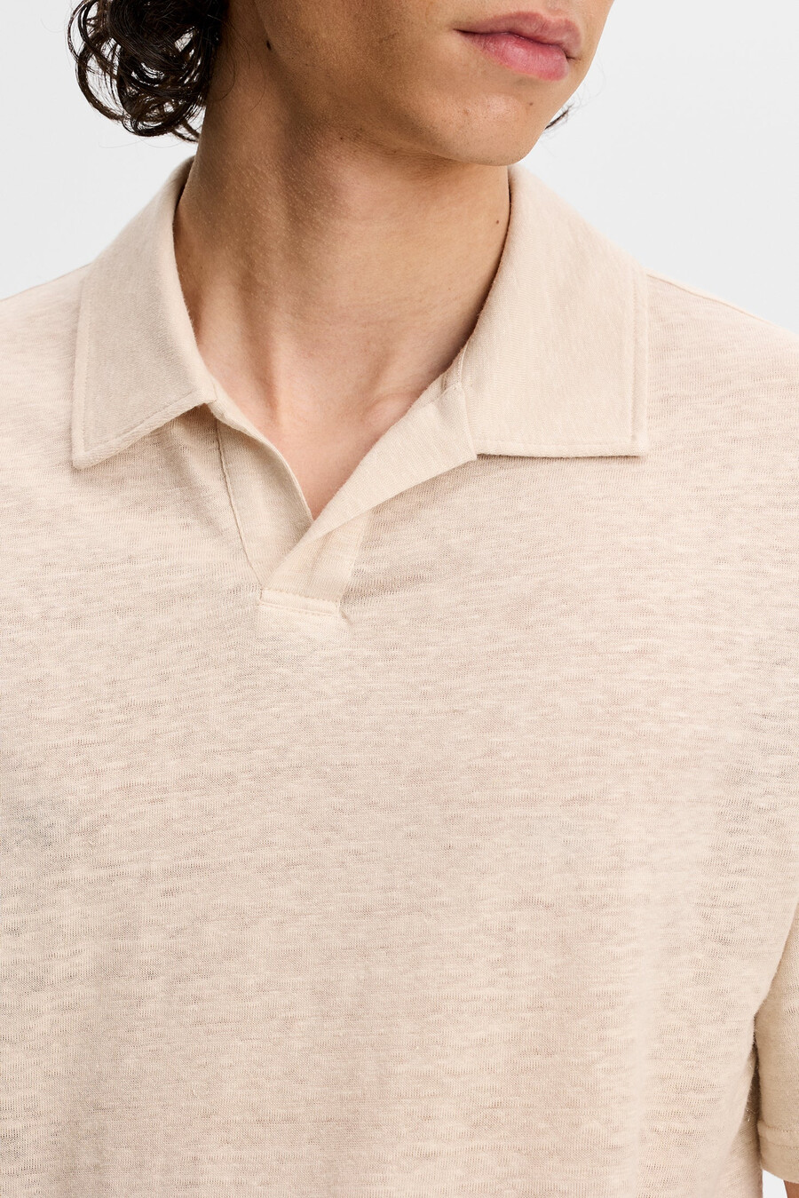 roy linen polo