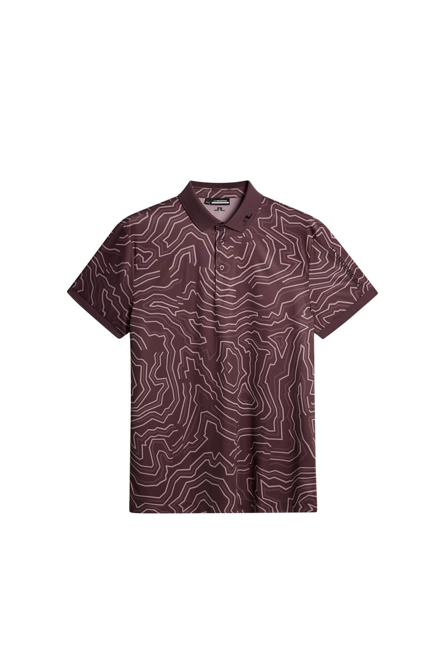 tour tech print polo