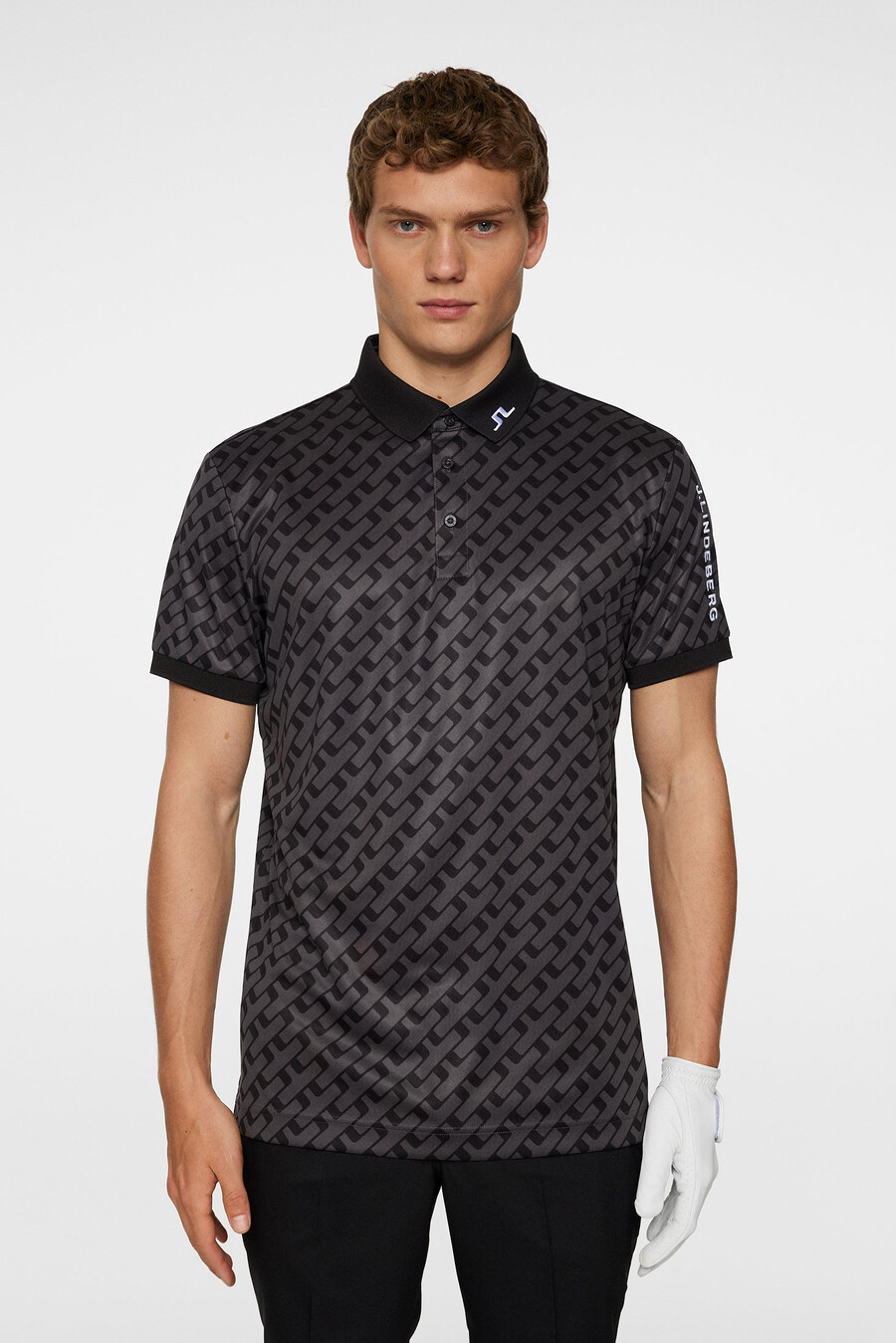 tour tech print polo