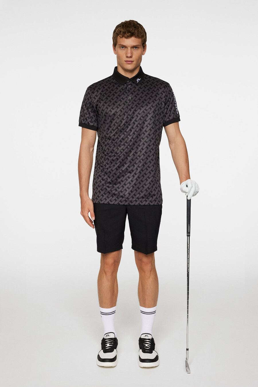tour tech print polo