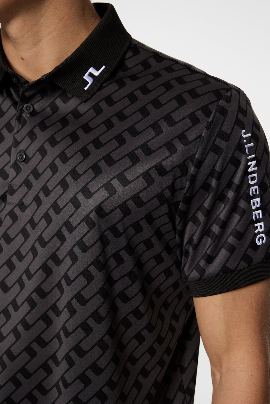tour tech print polo