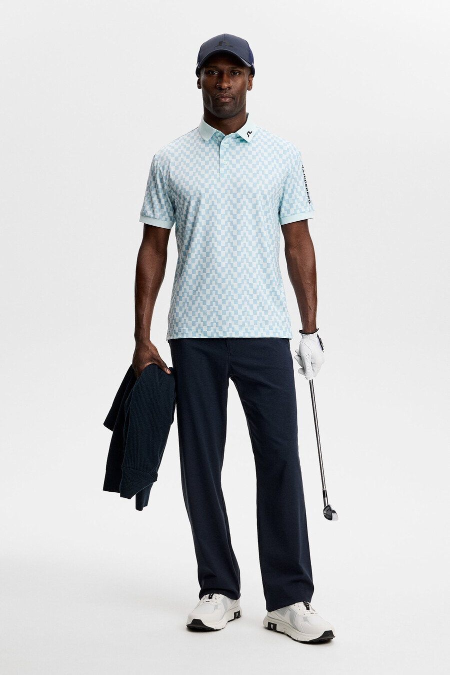 tour tech print polo