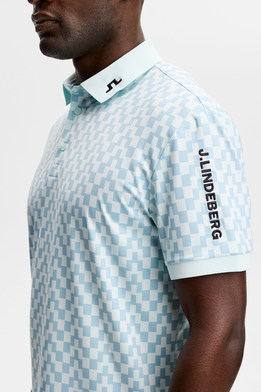 tour tech print polo