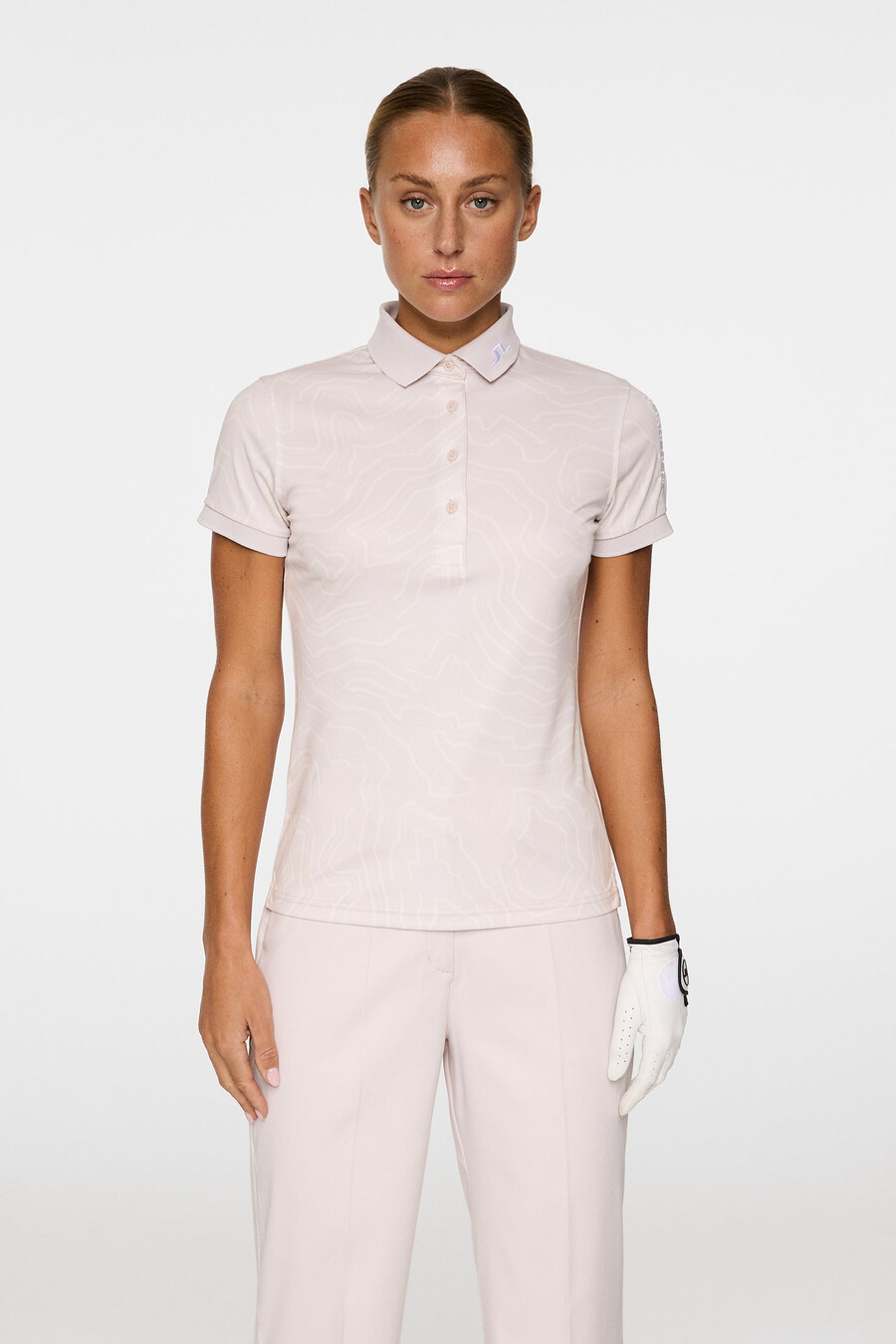 tour tech print polo