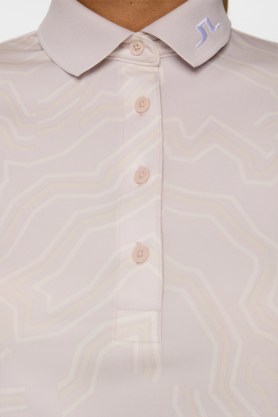 tour tech print polo