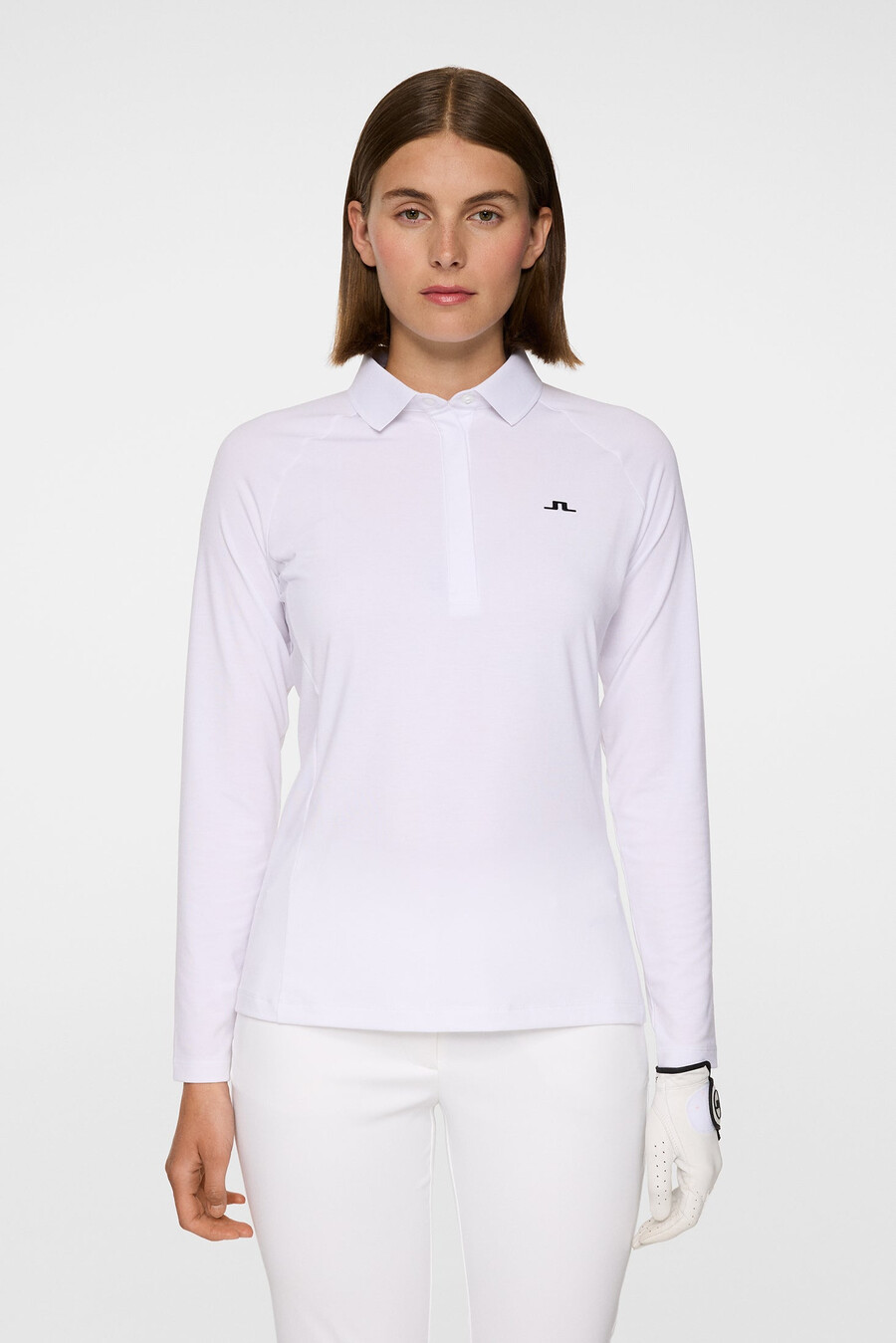 flor long sleeve polo