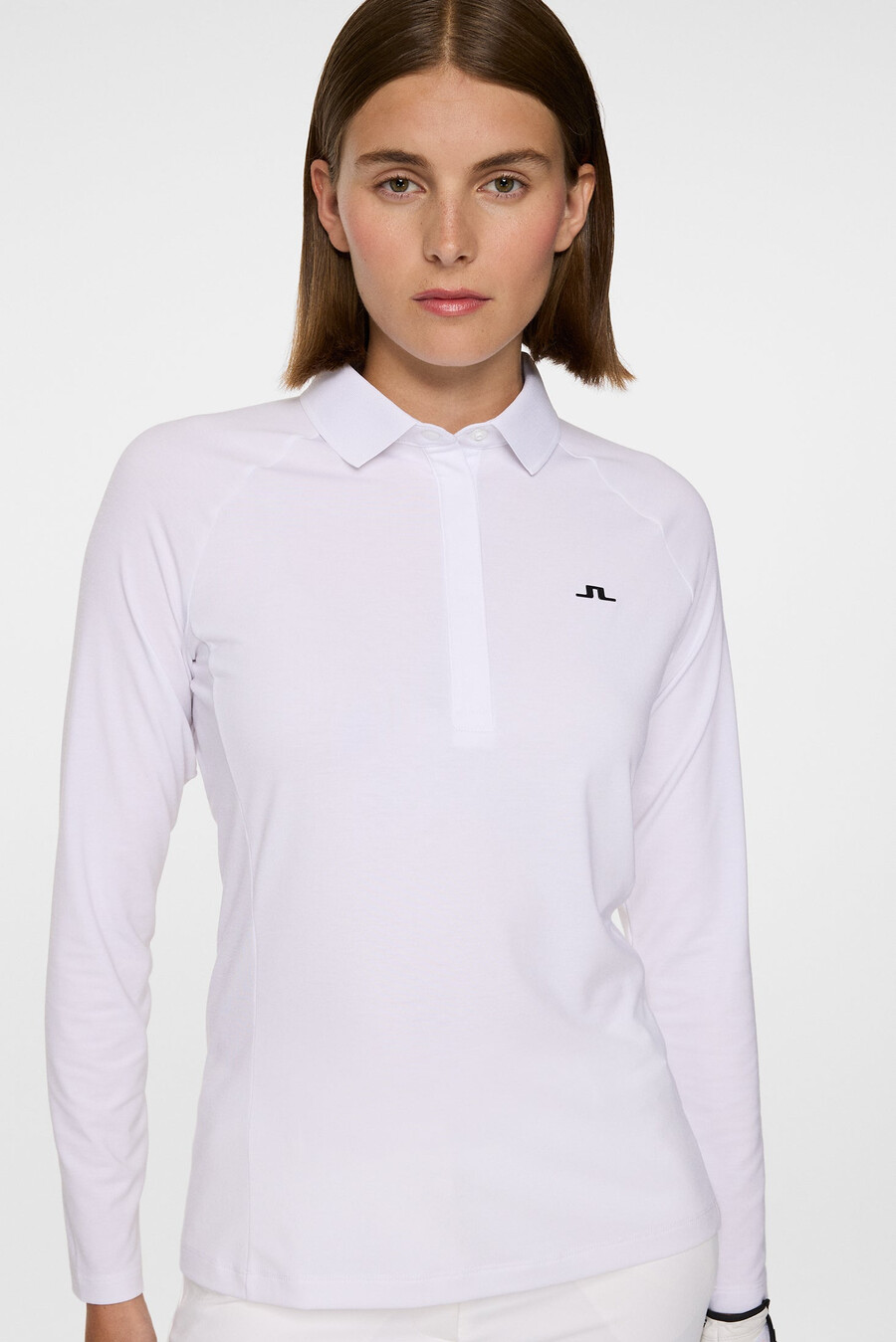 flor long sleeve polo