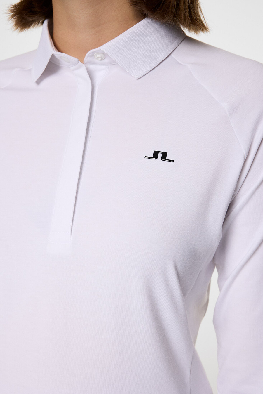 flor long sleeve polo
