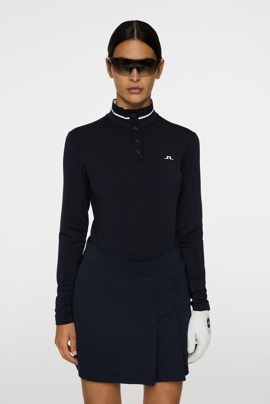hertta long sleeve polo