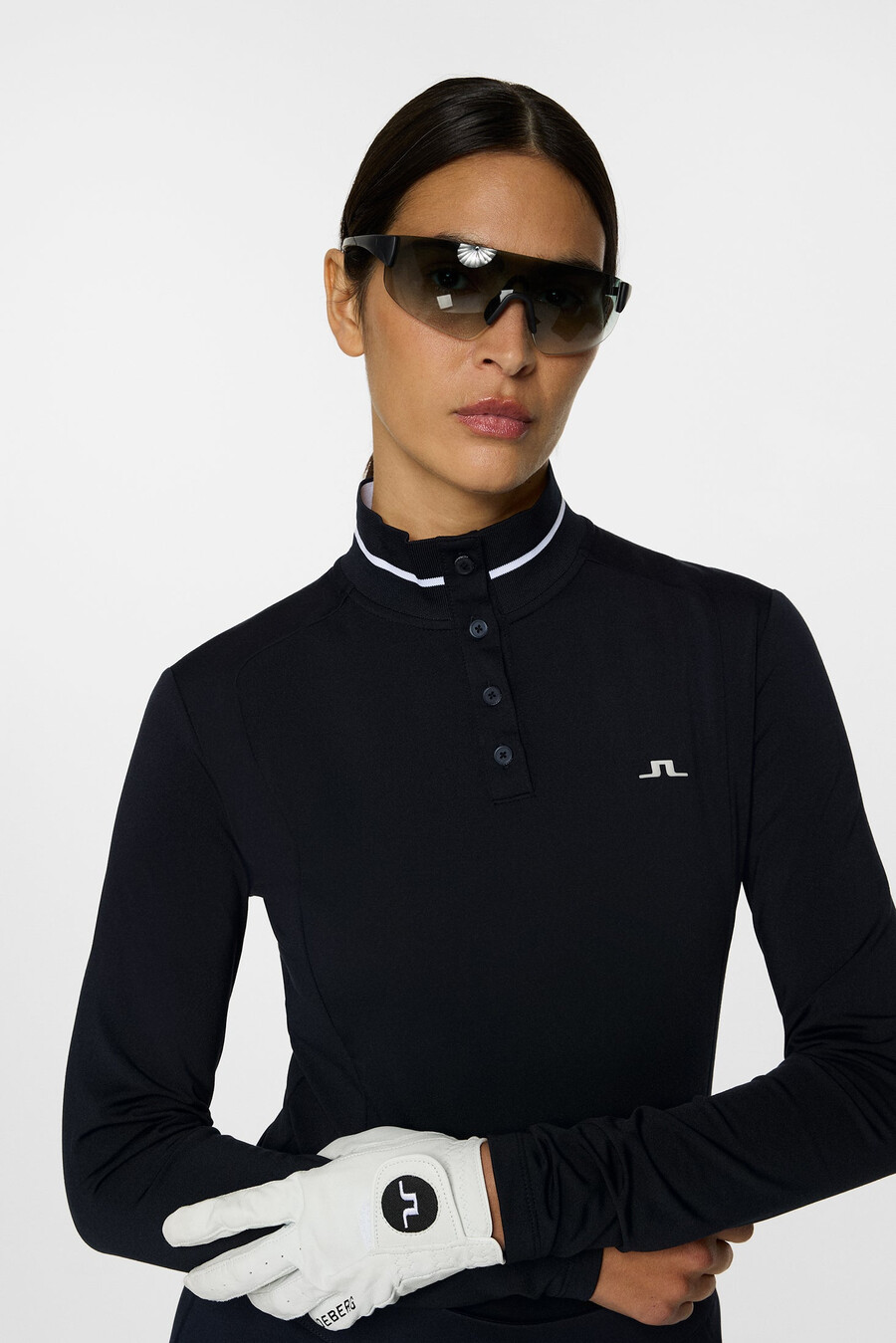 hertta long sleeve polo