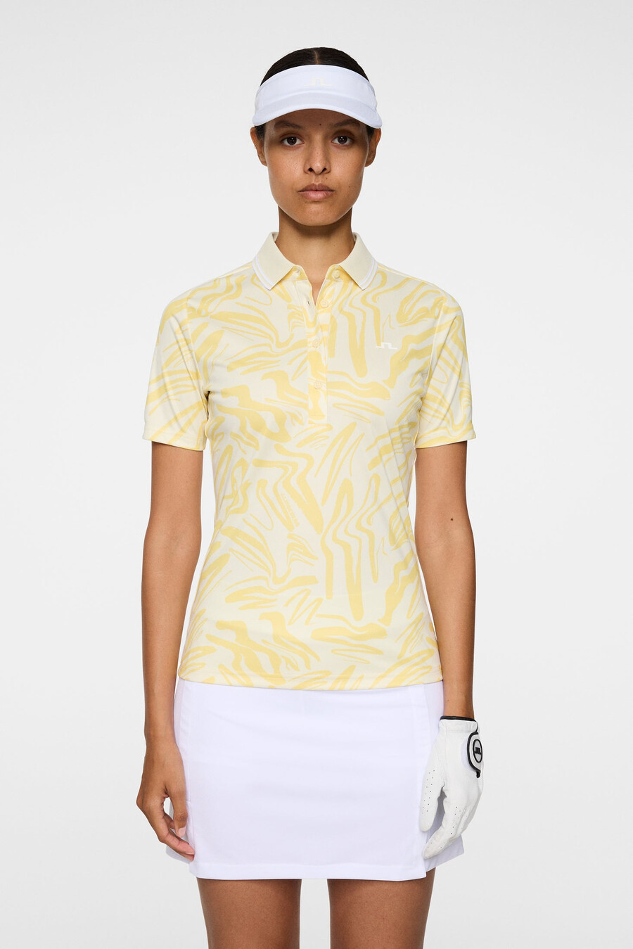 georgia print polo