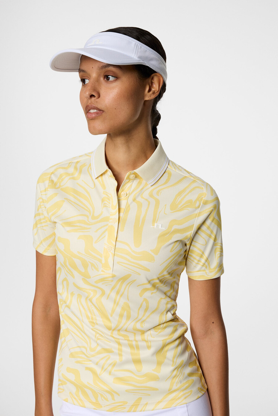 georgia print polo